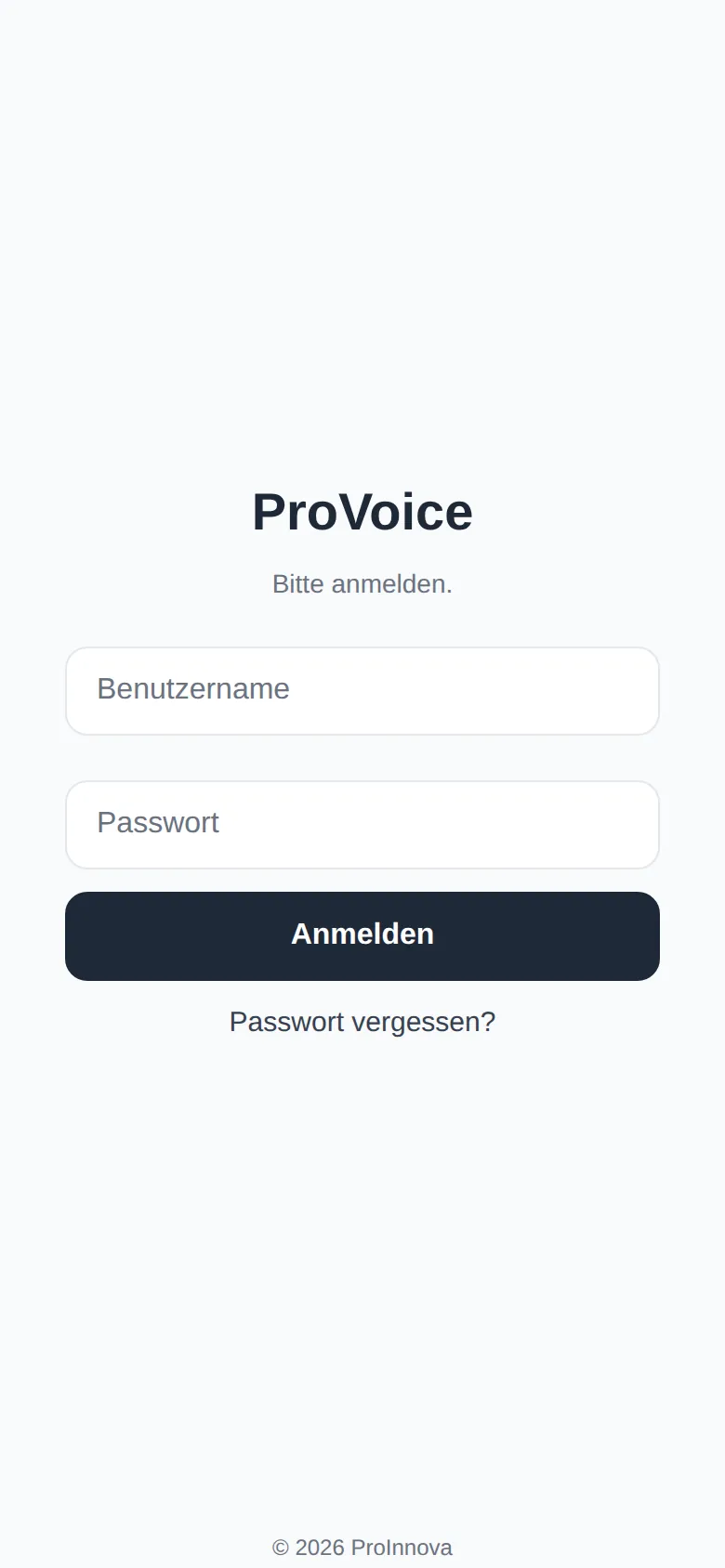 ProVoice App